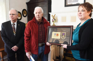 Marion County Historical Society  honors war hero